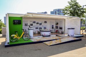 Shipping Container conversion experiential pop-up event